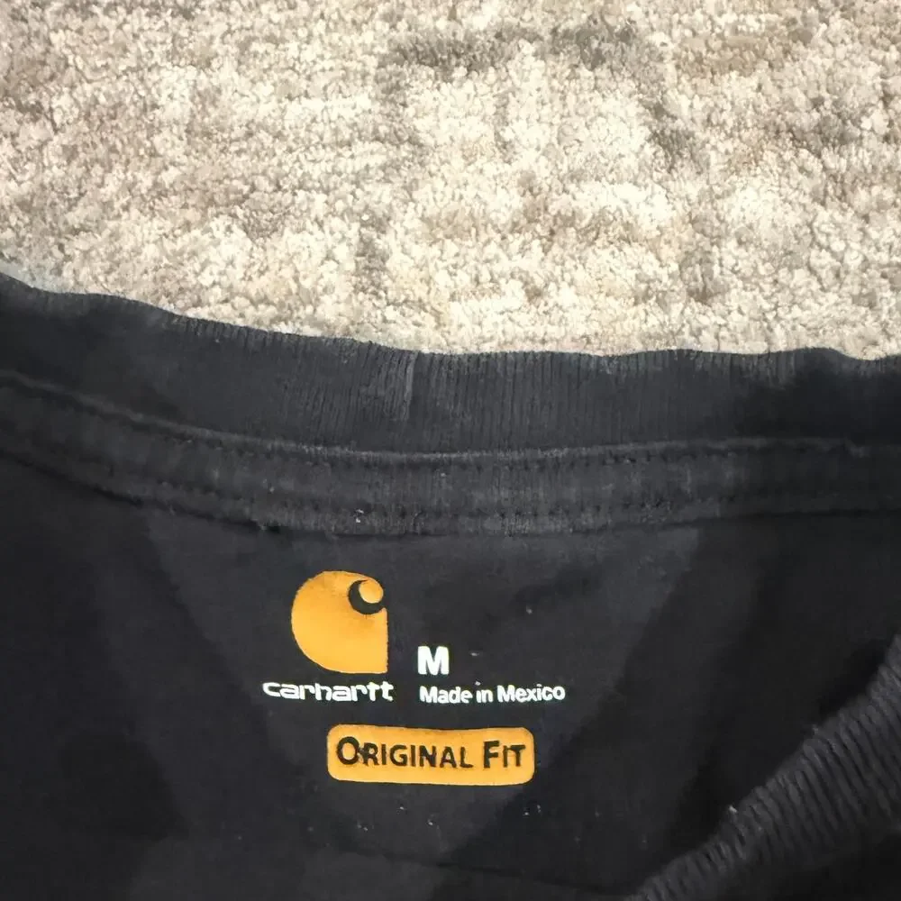 Black Carhartt Long Sleeve Size M